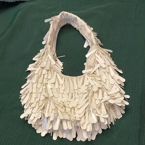 Boho or evening hand beaded purse